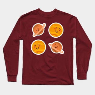 Cute Planet Long Sleeve T-Shirt